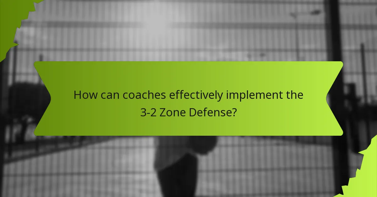 Which teams have successfully implemented the 3-2 Zone Defense?
