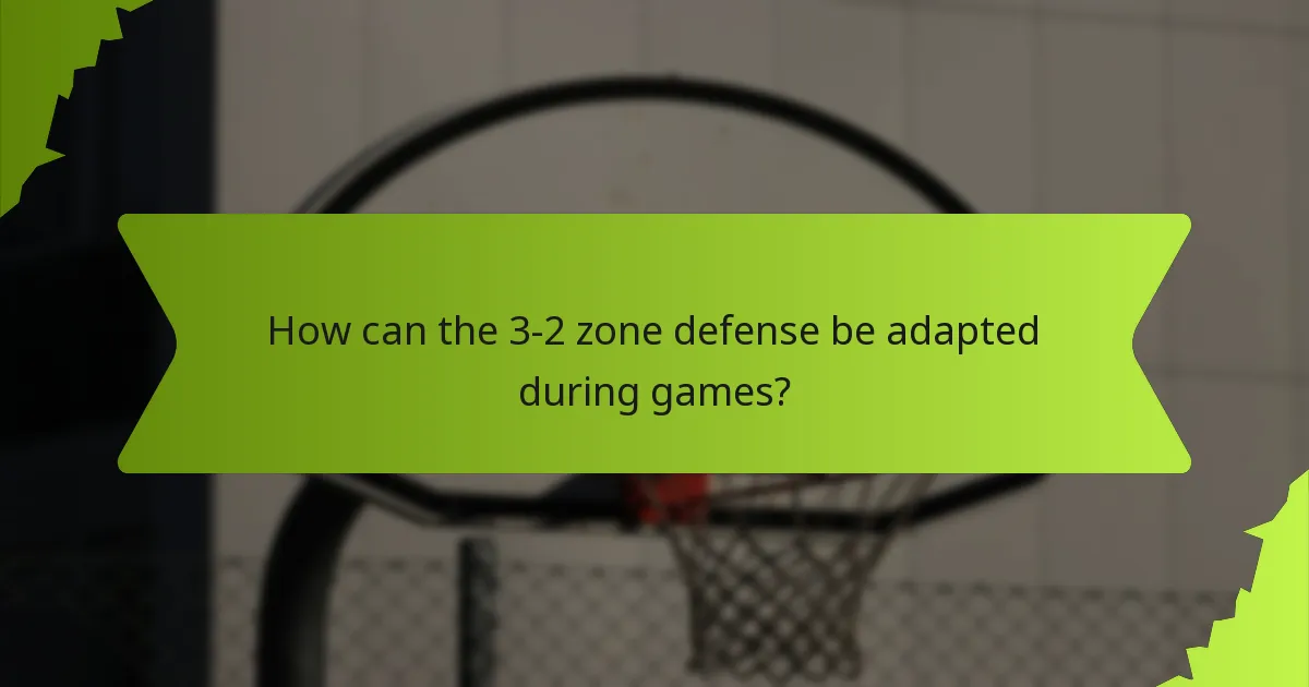 What are the strengths of the 3-2 zone defense?