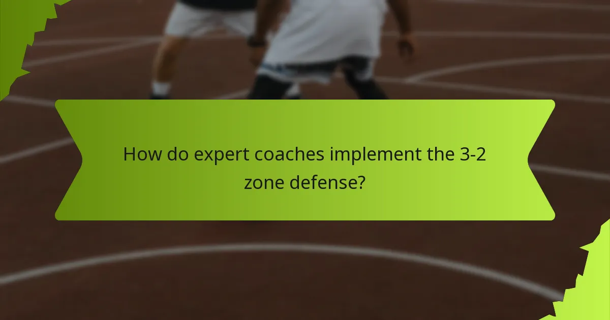 What are the strengths of the 3-2 zone defense?