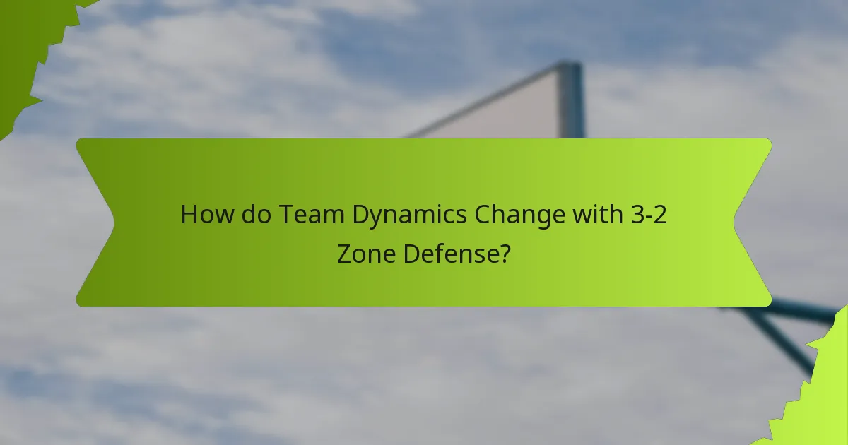 How to integrate the 3-2 Zone Defense with Man-to-Man Defense?