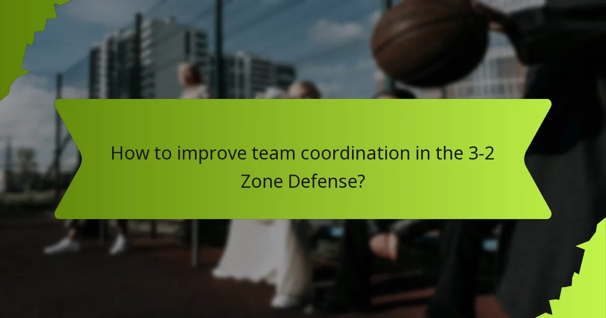 What practice scenarios can enhance 3-2 Zone Defense execution?