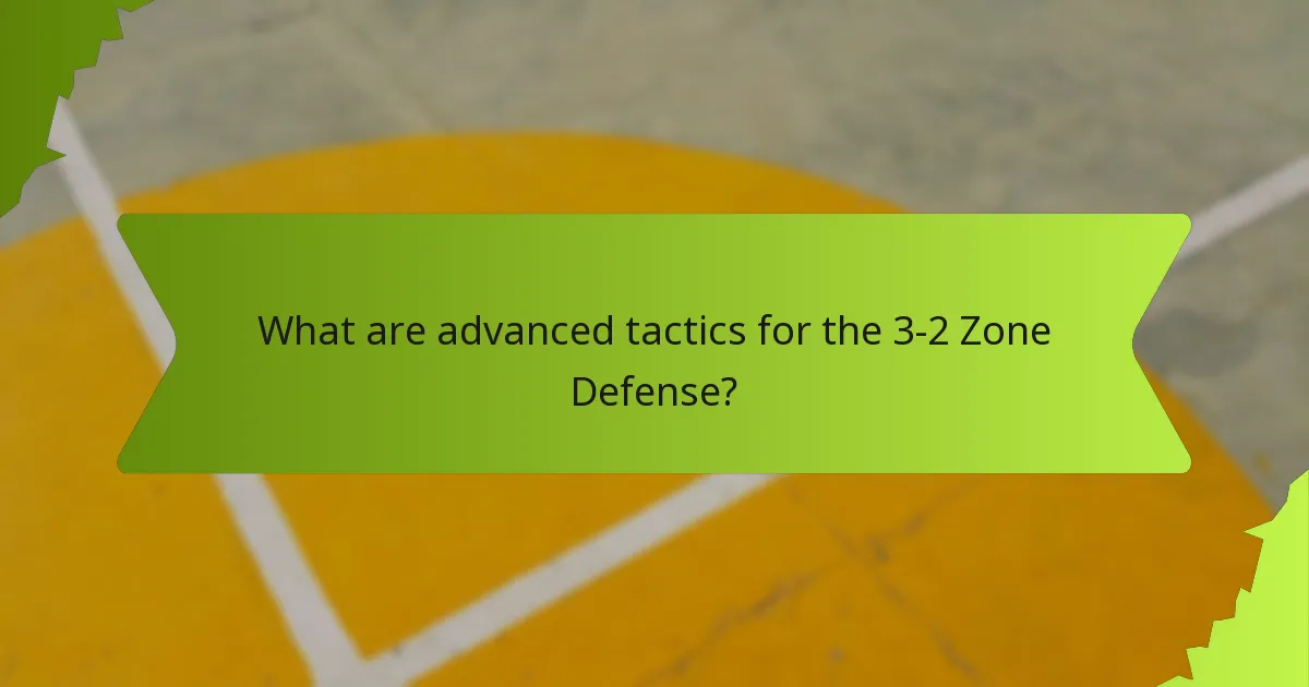 How to manage player rotations in the 3-2 Zone Defense?
