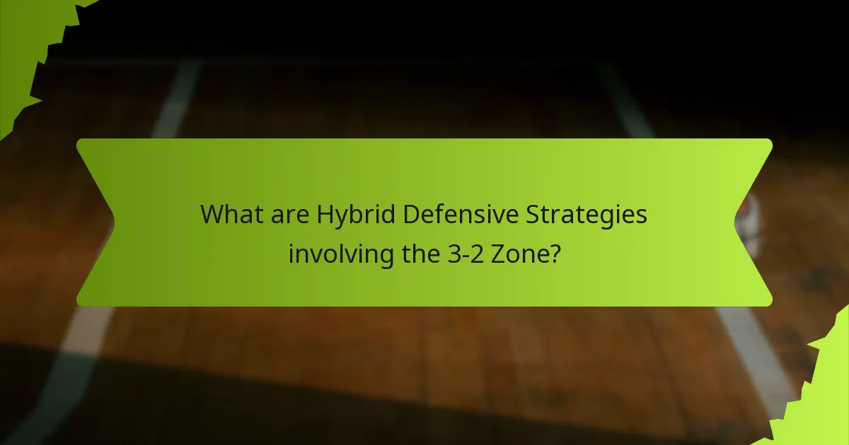 How do Team Dynamics Change with 3-2 Zone Defense?