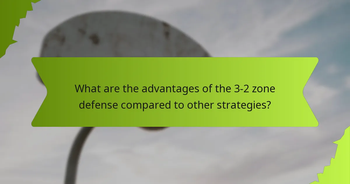 How should players respond within the 3-2 zone framework?