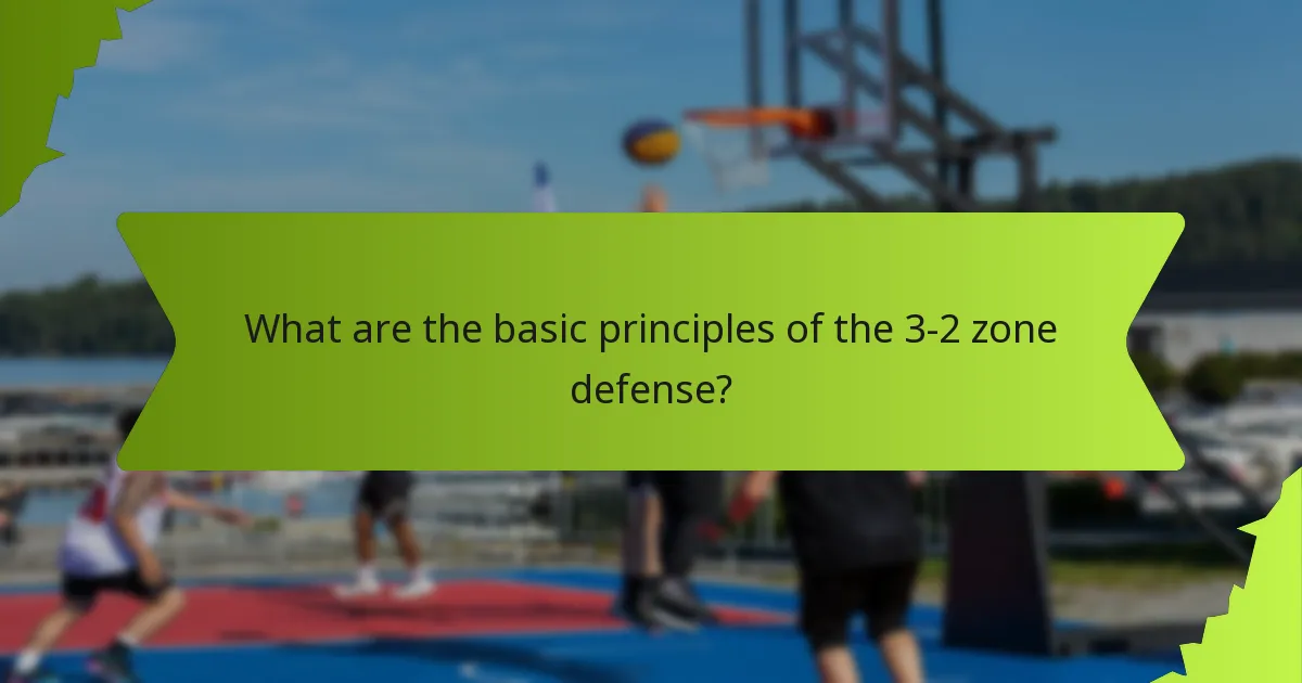What are advanced tactics for optimizing the 3-2 zone defense?
