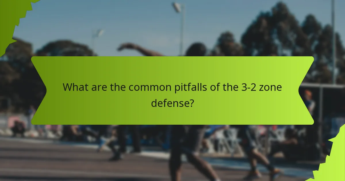 What practices improve execution of the 3-2 zone defense?