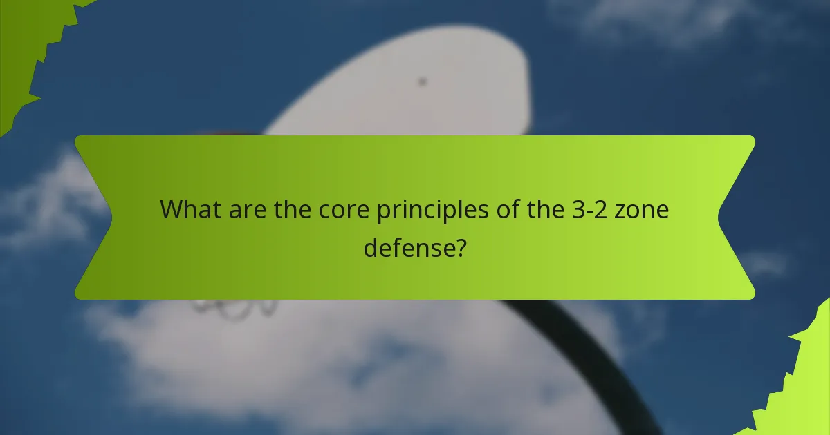 What are the optimal player movements against a 3-2 zone defense?
