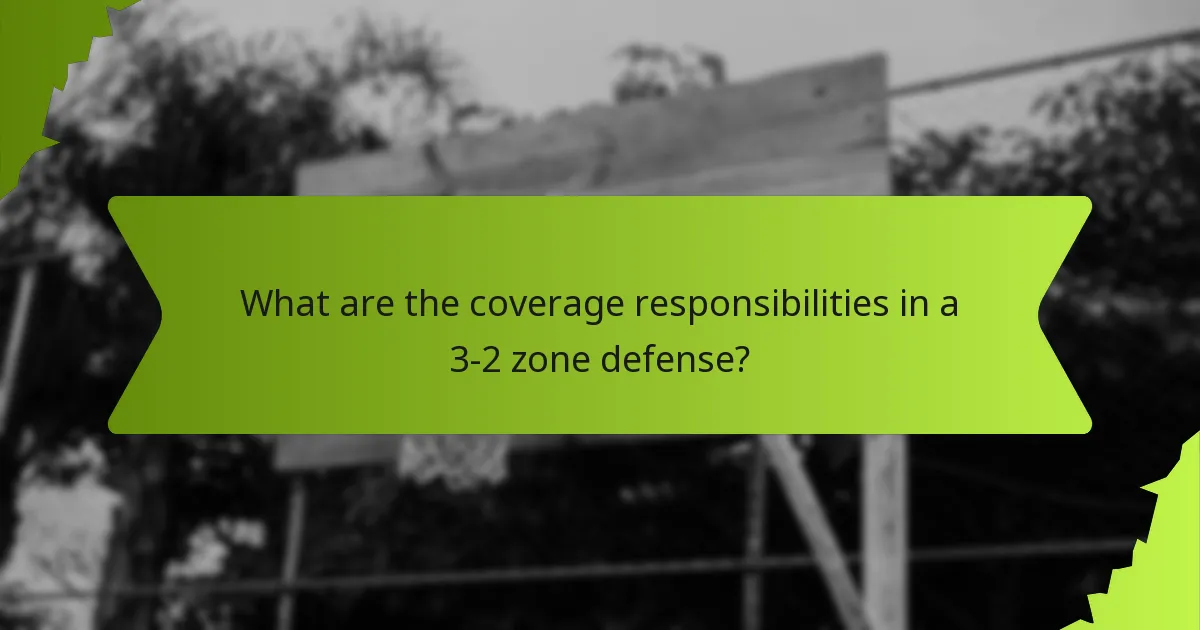 What communication techniques enhance the 3-2 zone defense?
