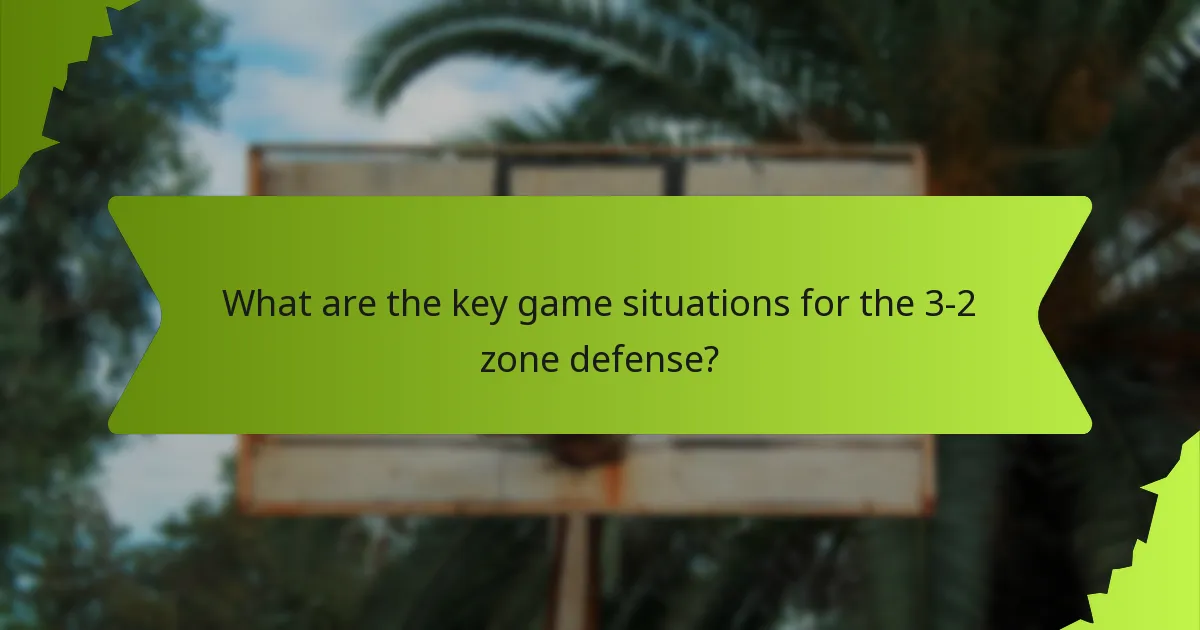 What are the advantages of the 3-2 zone defense compared to other strategies?