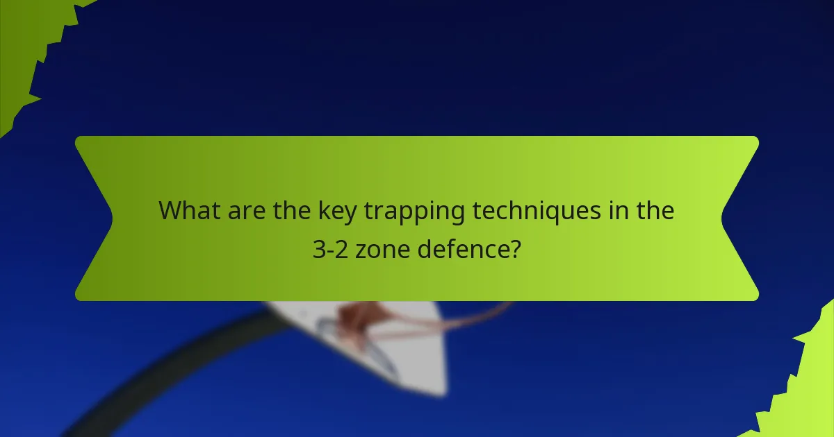 What situational adjustments can be made in the 3-2 zone defence?