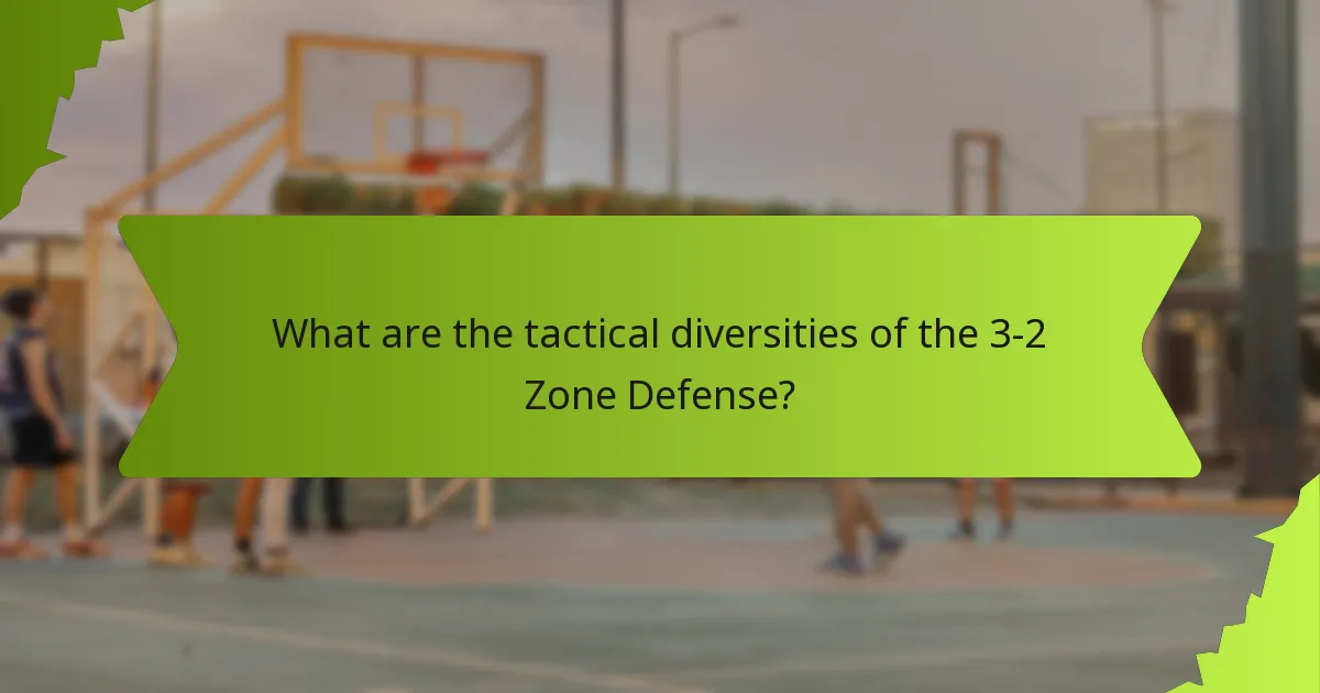 When is the 3-2 Zone Defense most effective?